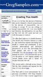 Mobile Screenshot of gregsamples.com